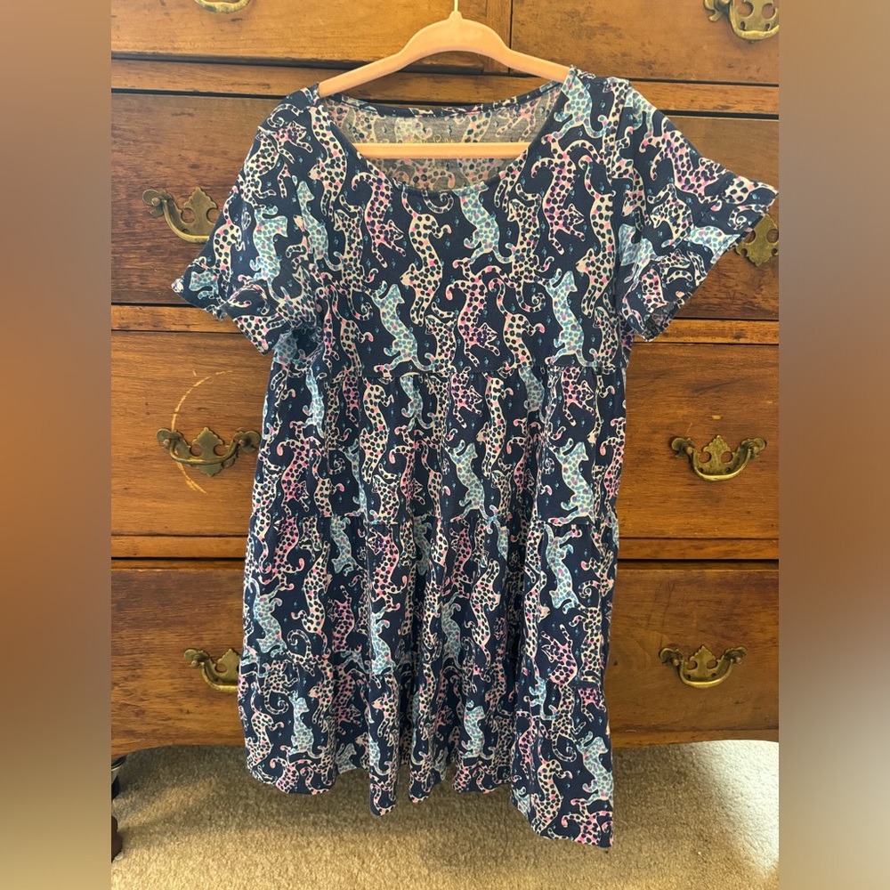 Girls Size Small Lilly Pulitzer Cheetah Dress